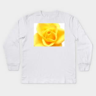 Yellow rose Kids Long Sleeve T-Shirt